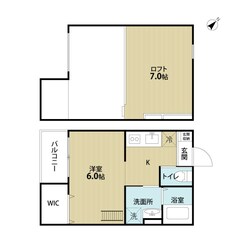 フォンテーヌ尼崎の物件間取画像